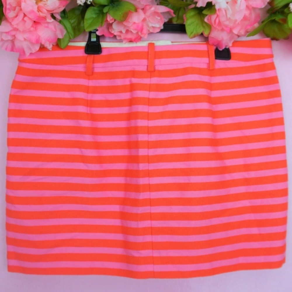 J. Crew Striped Mini Skirt - Picture 4 of 7